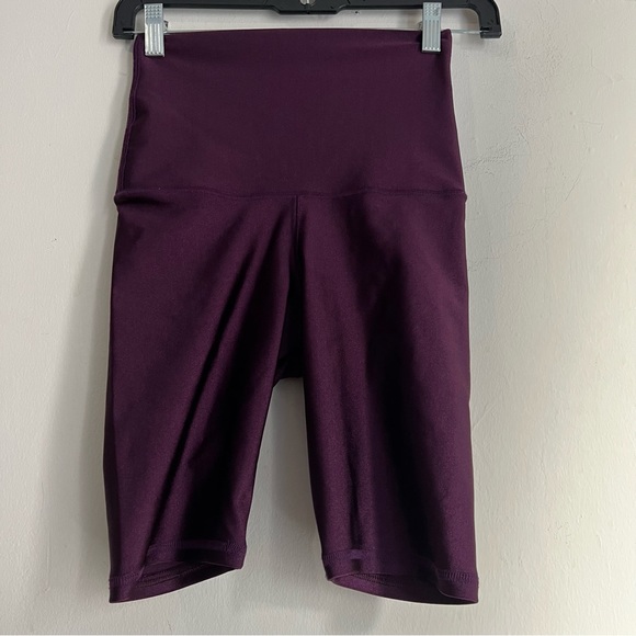 Emily Hsu Ultra luxe Bike Short CABERNET size XSmall - Picture 8 of 11